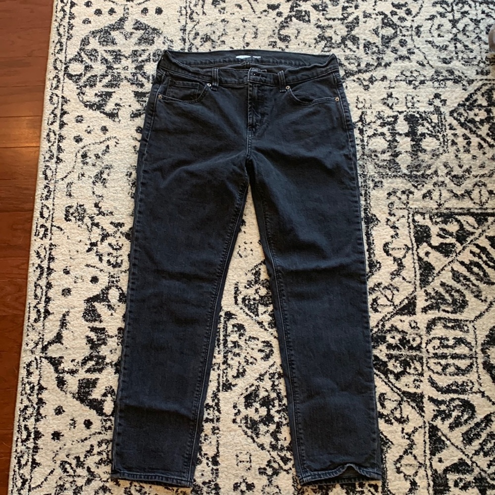 Old navy faded black jeans